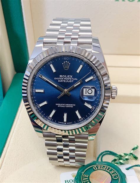 rolex datejust 41mm weight